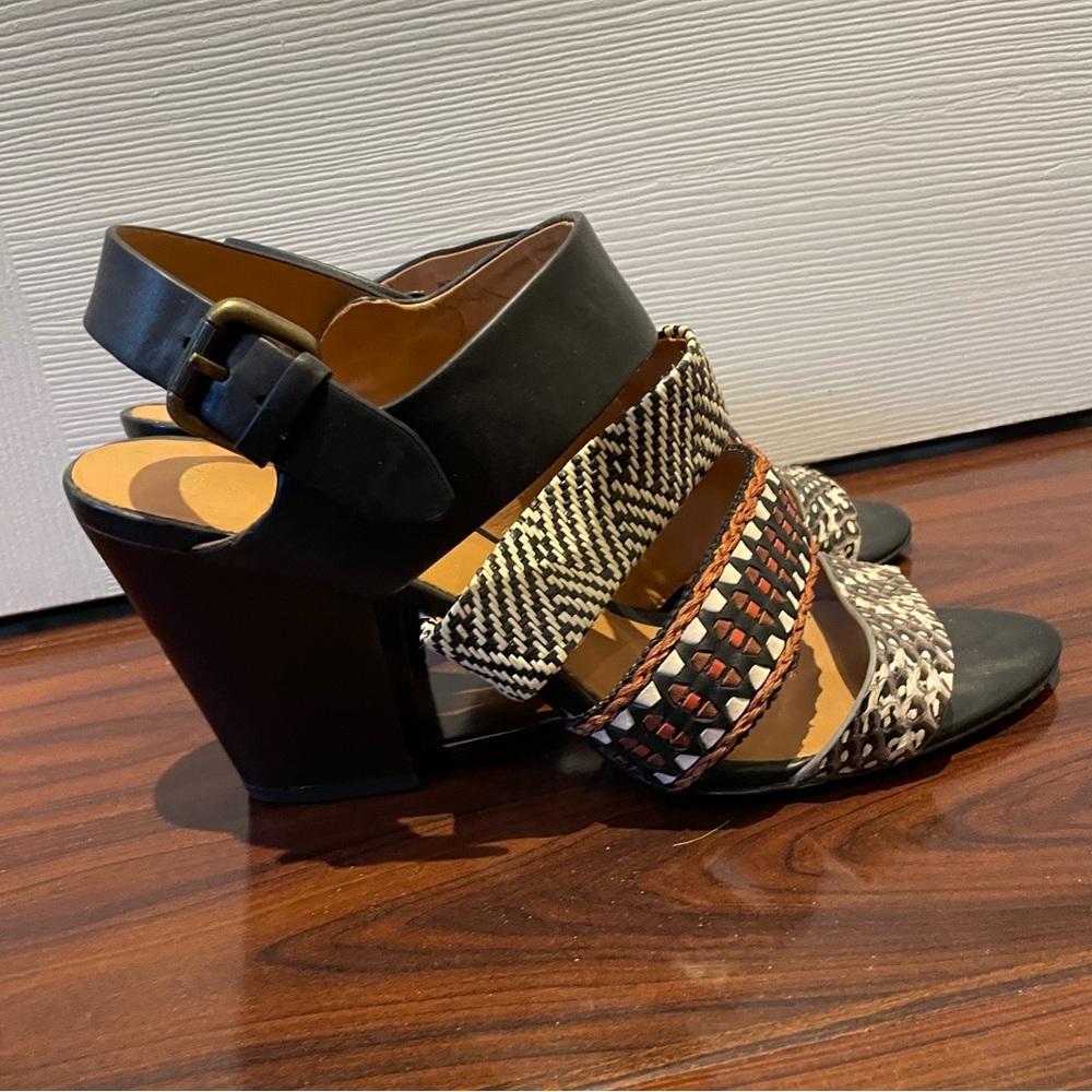 Aerin Printed Boho Carlita Block Heel Sandal Size… - image 3